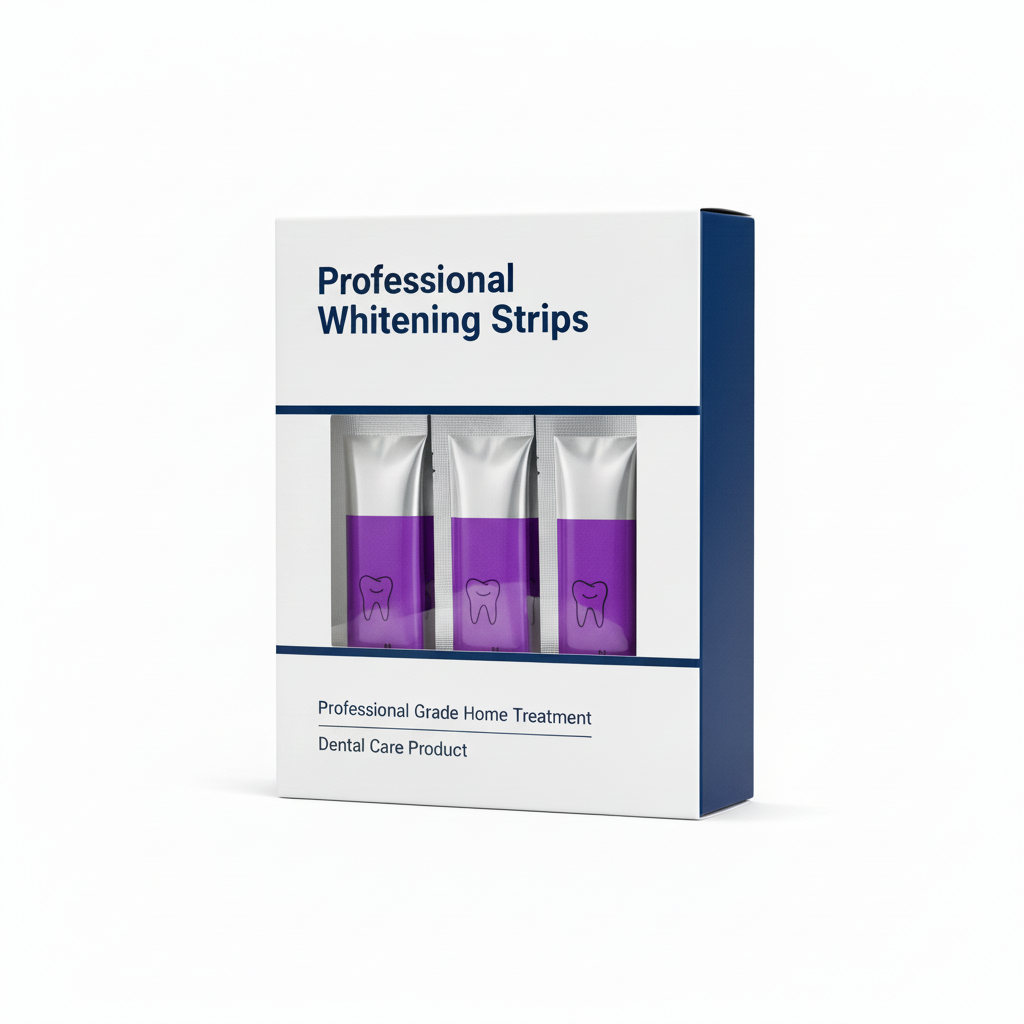 Professional-Level Whitening Strips at Home